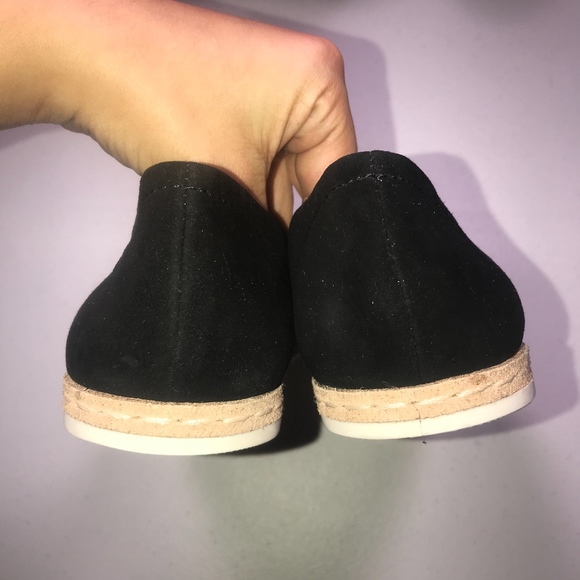 ED Ellen Degeneres Norana Leather Black Espadrille - Picture 6 of 7